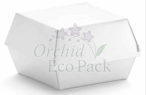 Small White Burger Box