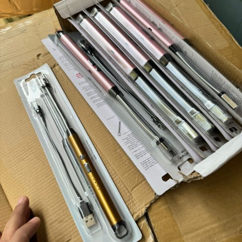 12 Cm Rechargeable Electric Gas Lighter