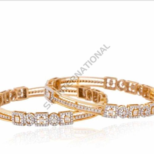 American Diamond Stone Bangle