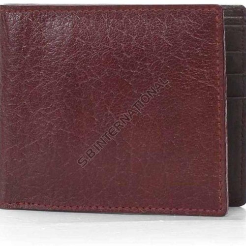 Burgundy Classic Men Leather Wallet