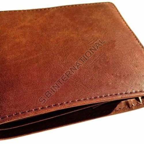 Camel Brown Genuine Leather Wallet
