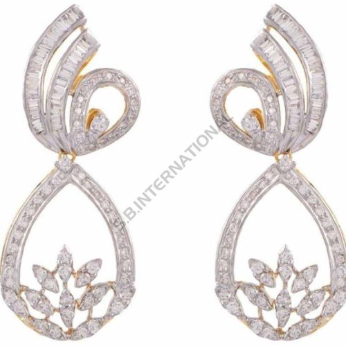 Gold Diamond Necklace Set