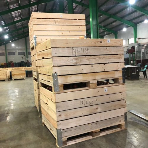 Rectangular Wooden Packaging Box