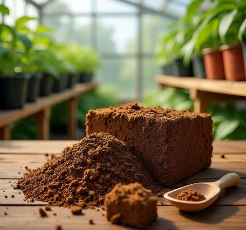 Brown Coco Peat Block