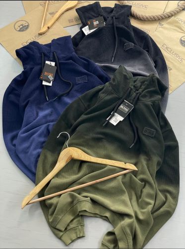 Premium Cotton Men Plain Hoodies