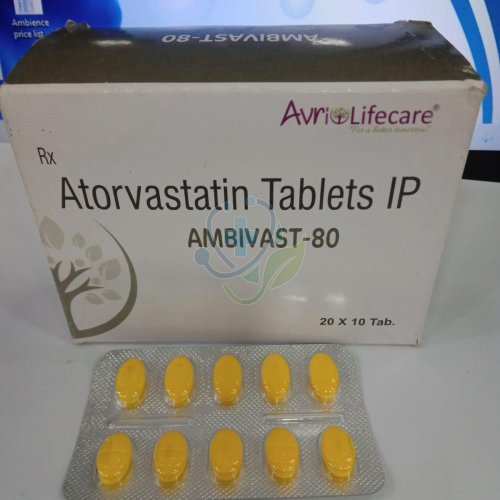 Ambivast 80mg Atorvastatin Tablet