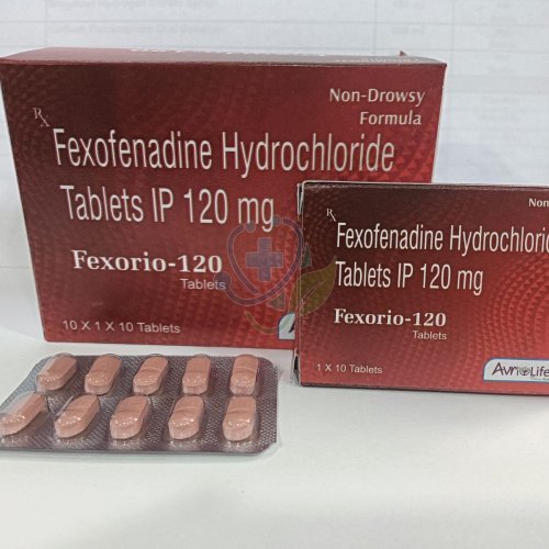 Fexorio 120mg Fexofenadine Hydrochloride Tablet