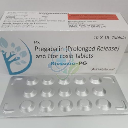 Riocoxia PG Pregabalin Etoricoxib Tablet