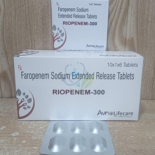 Riopenem 300mg Faropenem Sodium Extend Release Tablet