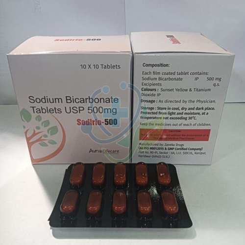 Sodirio 500 Sodium Bicarbonate Tablet
