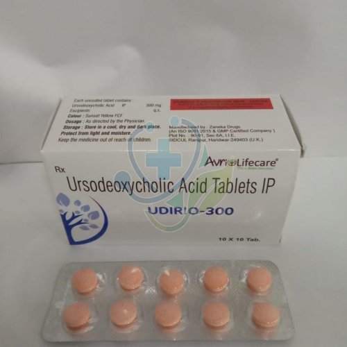 Udirio 300mg Ursodeoxycholic Acid Tablet