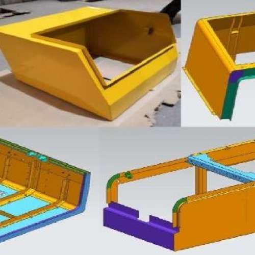 Heavy Construction Machinery Fabricated Components