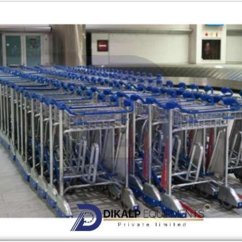 Stainless Steel 304 Luggage Trolley