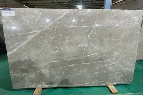 Grey Karaman Italian Marble Slab