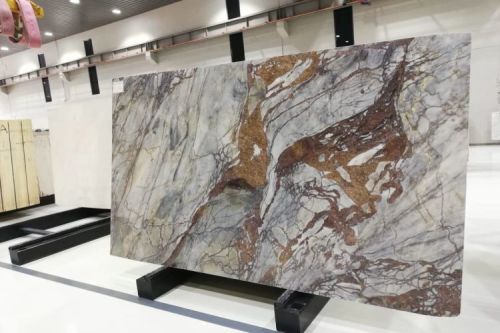 Majestic Brown Marble Slab