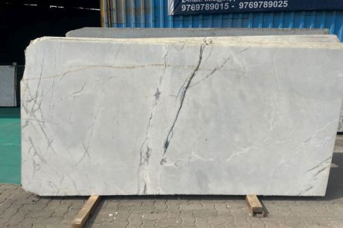 Spider White Italian Marble Slab