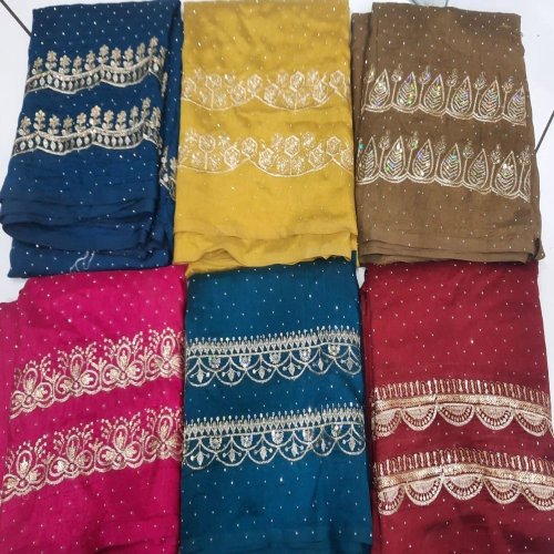 Heavy Border Dupatta