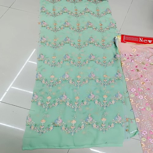 Heavy Embroidered Fabric