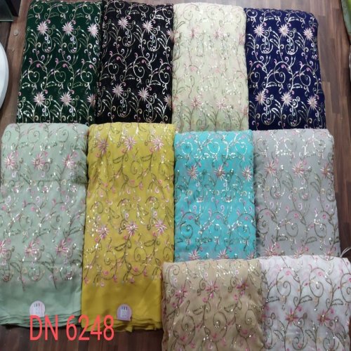 Jaal Embroidered Fabric