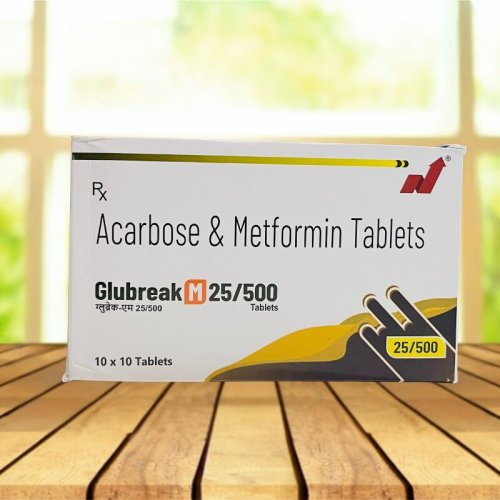 Glubreak M 25/500 Tablets