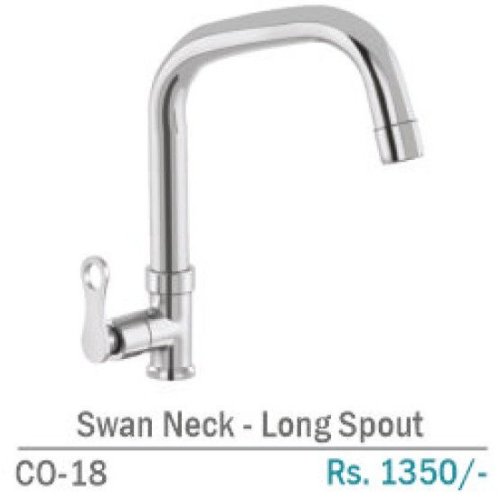 CO-18 Brass Counter Swan Neck Tap