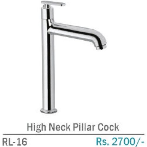 RL-16 Brass Counter High Neck Pillar Cock