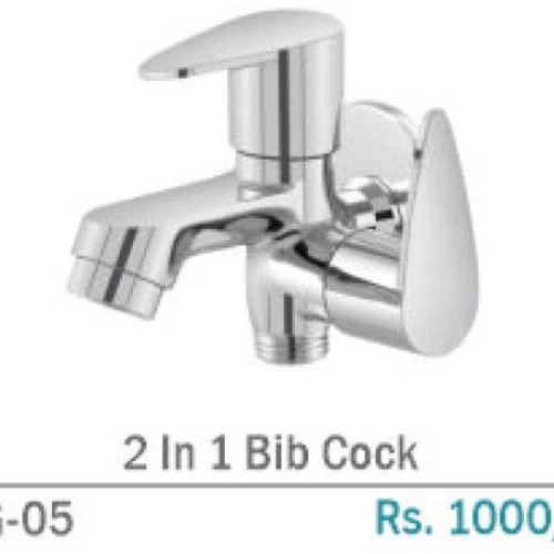 VG-05 2 In 1 Brass Dual-Outlet Bib Cock