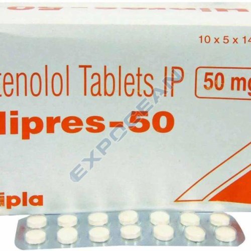 Hipres 50mg Atenolol Tablet