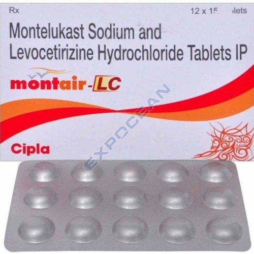 Montair Lc Montelukast Levocetirizine HCL Tablet