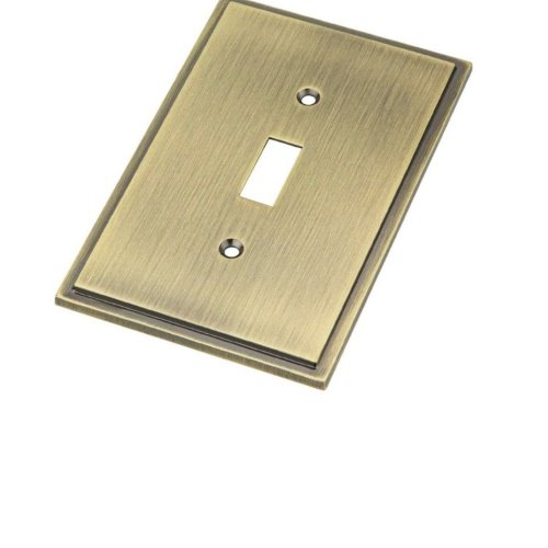 Rectangular Brass Switch Plate