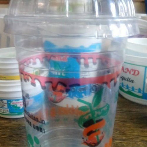 500ml Polypropylene Popcorn Disposable Glass