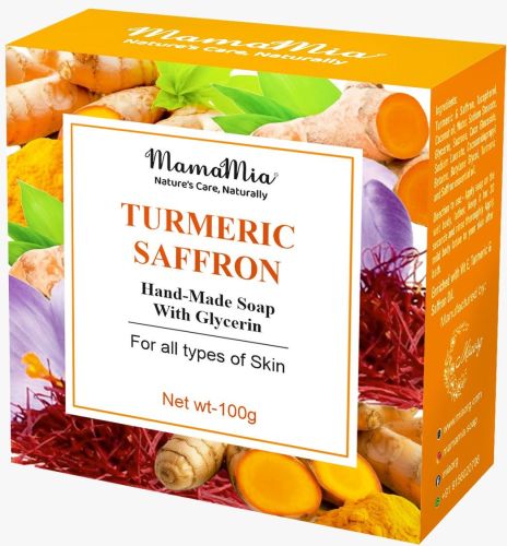Turmeric &AMP; Saffron Handmade Soap with Glycerin