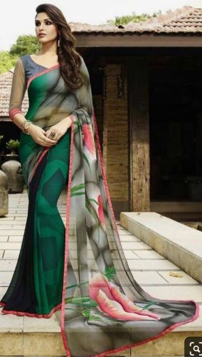 Digital Printed Sarees