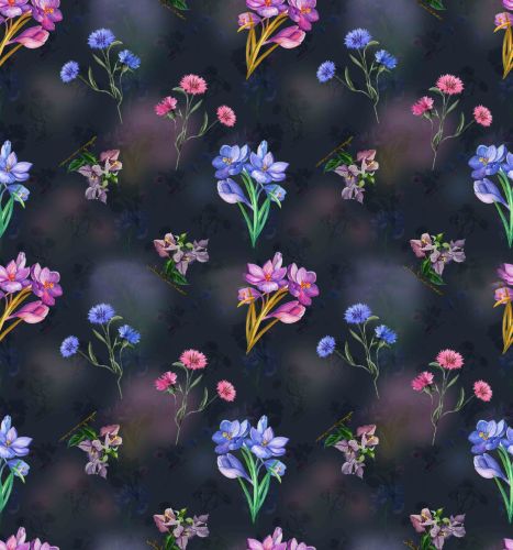 Digital Print Chiffon Fabric