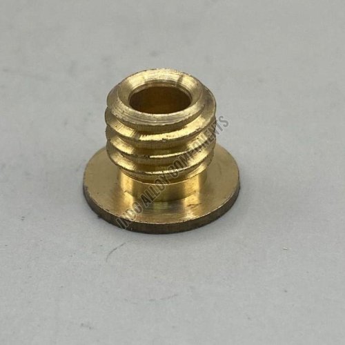 Polished Round Brass Stop Plug, FOR Electrical Fitting