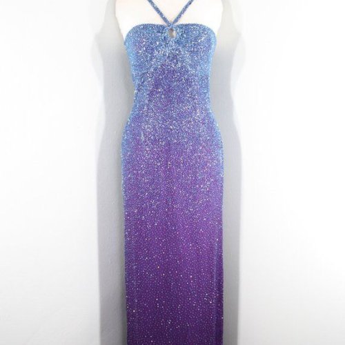 Twilight Ombr Sequin Bodycon Dress