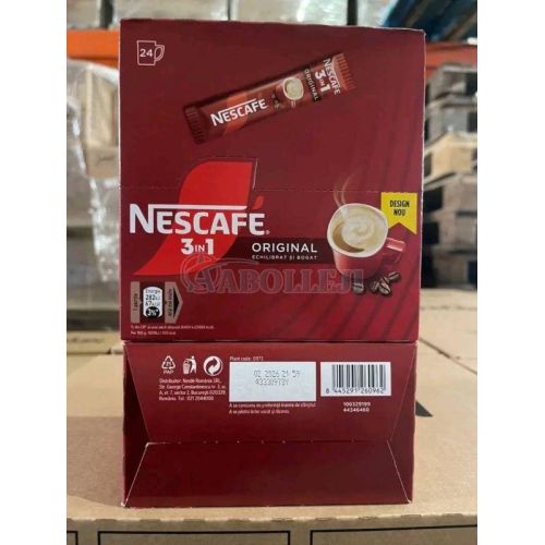 Nescafe 3 in 1 Original Soluble Ground Coffee Granules