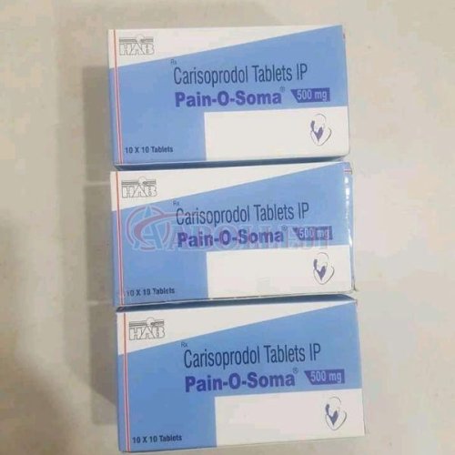 500mg Pain O Soma Carisoprodol Tablets