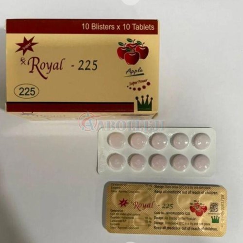 225mg Royal Carisoprodol Tablets