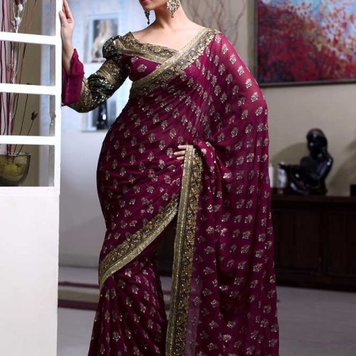 Handloom Baluchari Pure Silk Saree