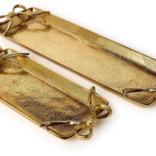 Aluminum Bow Handle Tray