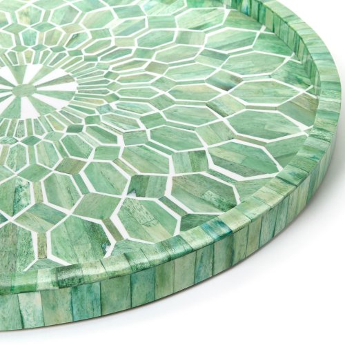 Bone Resin Decorative Tray Set