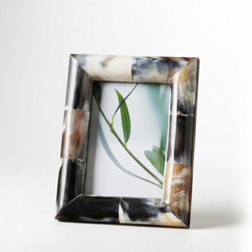 Horn Mosaic Photo Frame