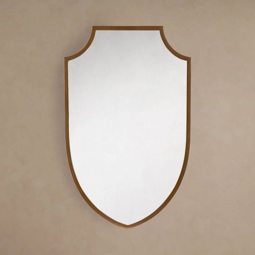 Metal Shield Wall Mirror Frame