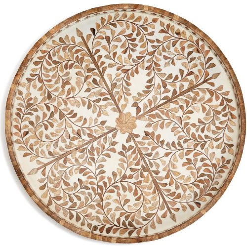 Wood & Resin Crafted Decorative Tray