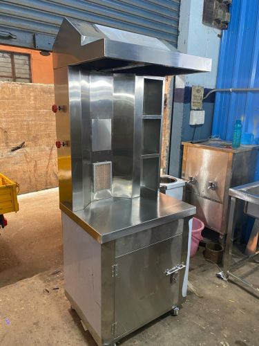 Stainless Steel Counter Type Shawarma Machine