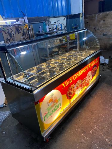 Stainless Steel Curry Display Counter