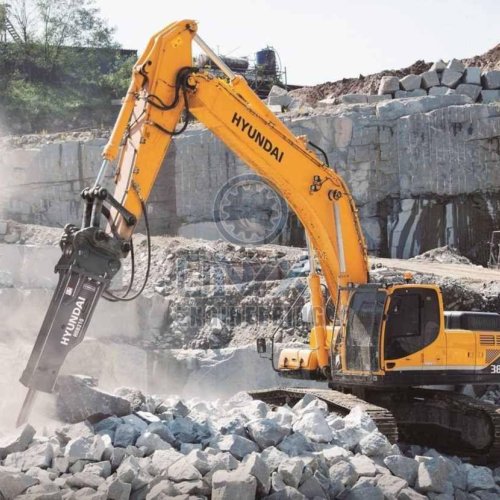 Hydraulic Rock Breaker Machine Rental Service