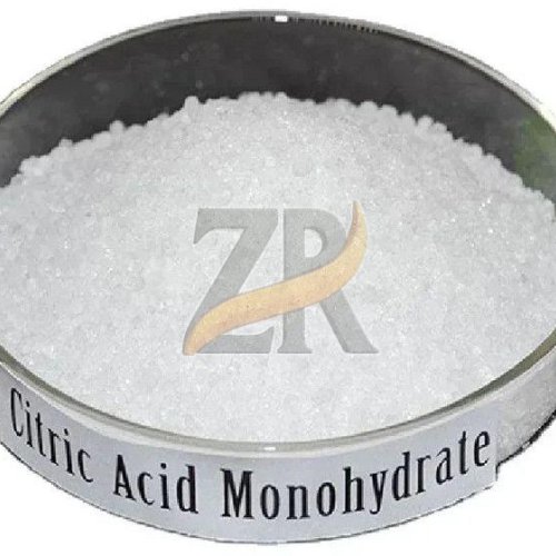Pure Citric Acid Monohydrate Crystals