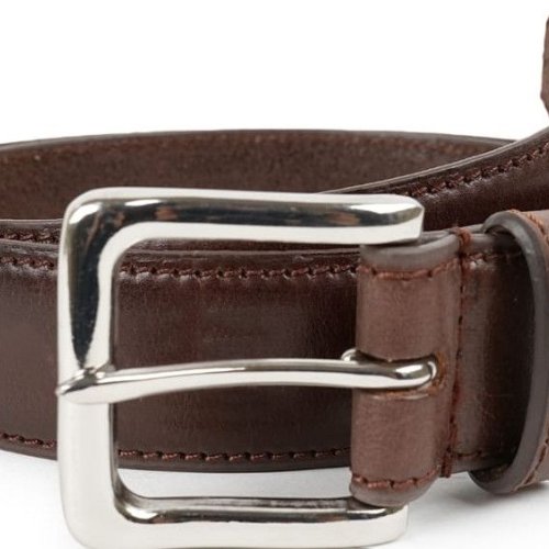 Mens Brown Leather Belt